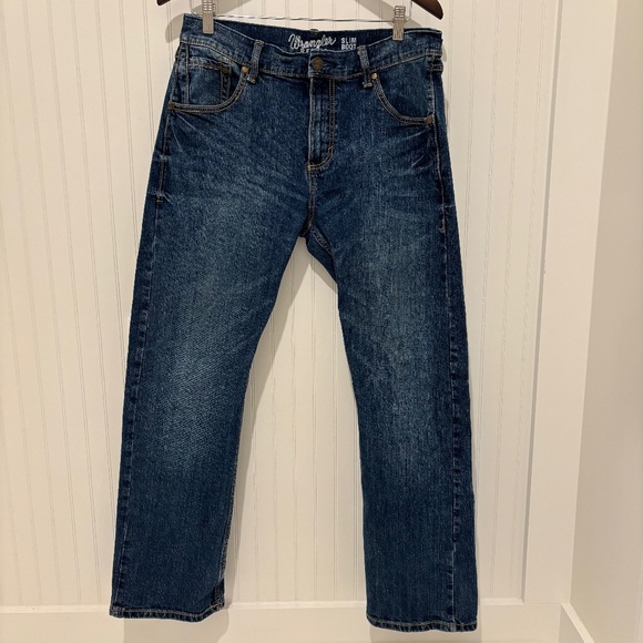 MEN'S WRANGLER RETRO® SLIM FIT BOOTCUT JEAN - Picture 1 of 3